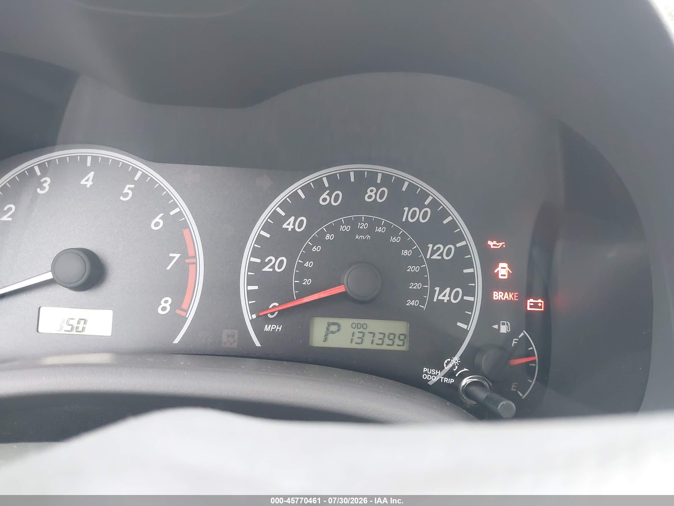 2009 Toyota Corolla Le Silver vin: 2T1BU40E09C119587