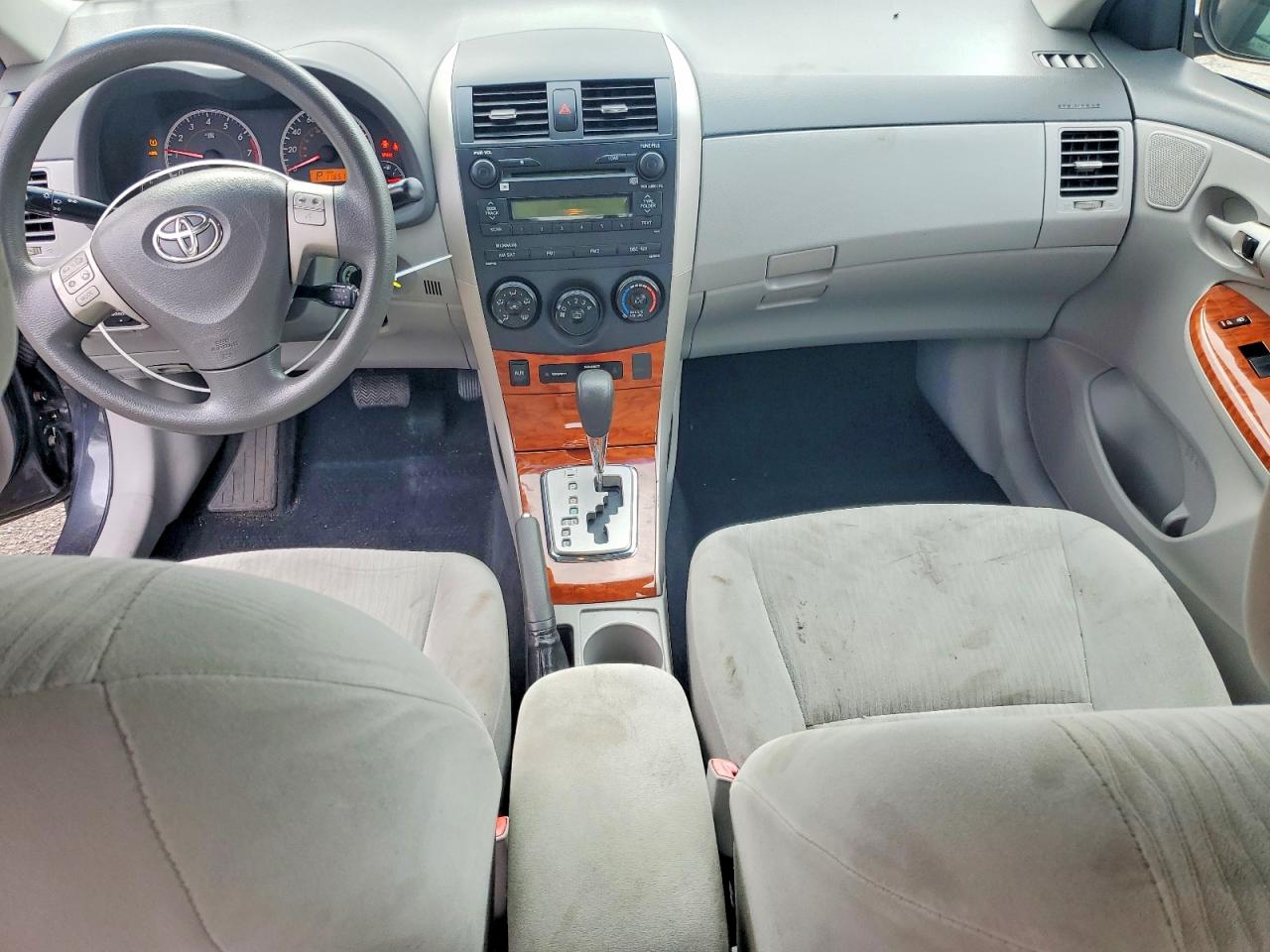 2009 Toyota Corolla Xle Gray vin: 2T1BU40E09C133375