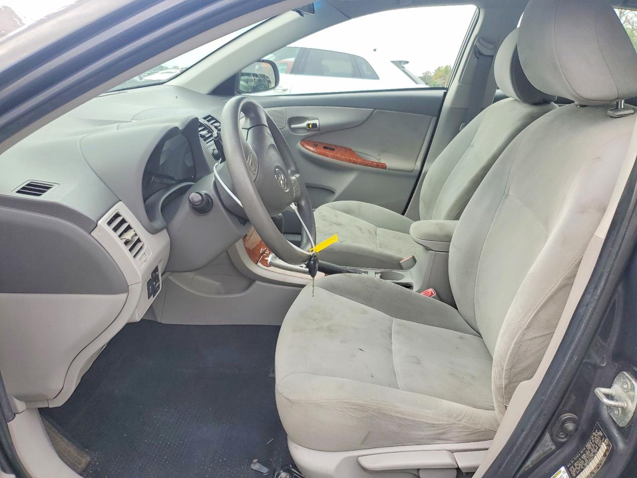 2009 Toyota Corolla Xle Gray vin: 2T1BU40E09C133375
