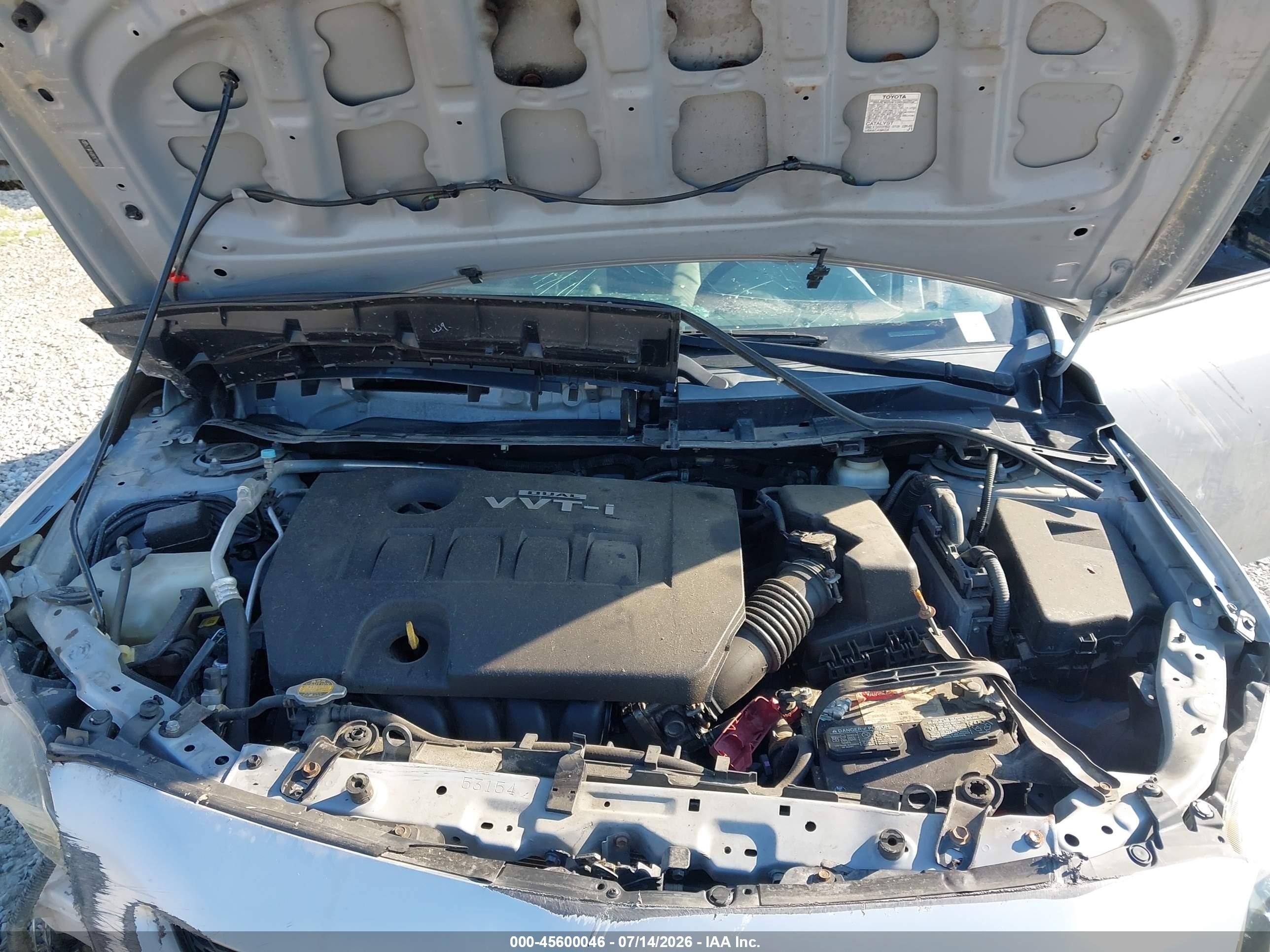 2009 Toyota Corolla Le Silver vin: 2T1BU40E09C146174