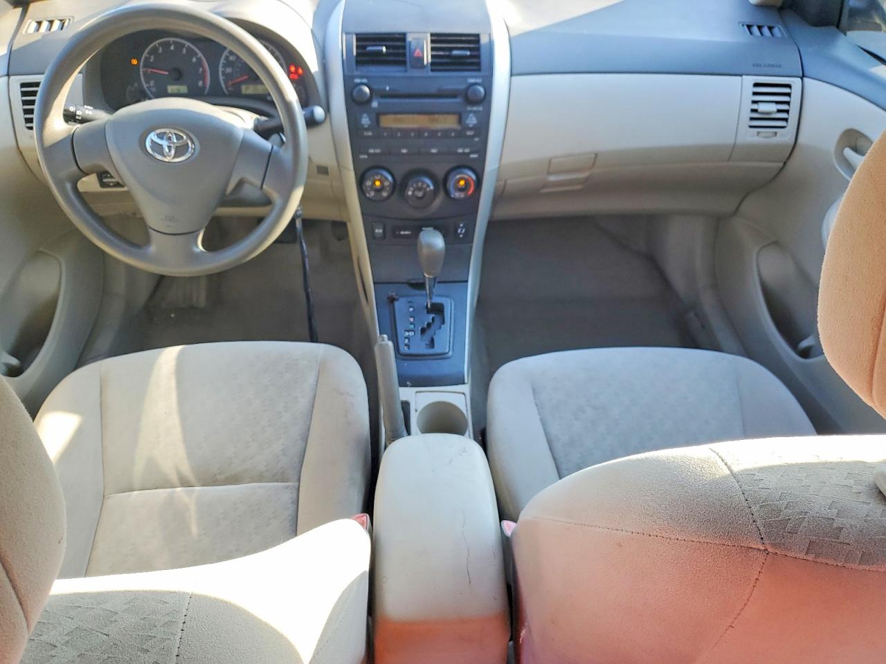 2009 Toyota Corolla Le Beige vin: 2T1BU40E09C157532