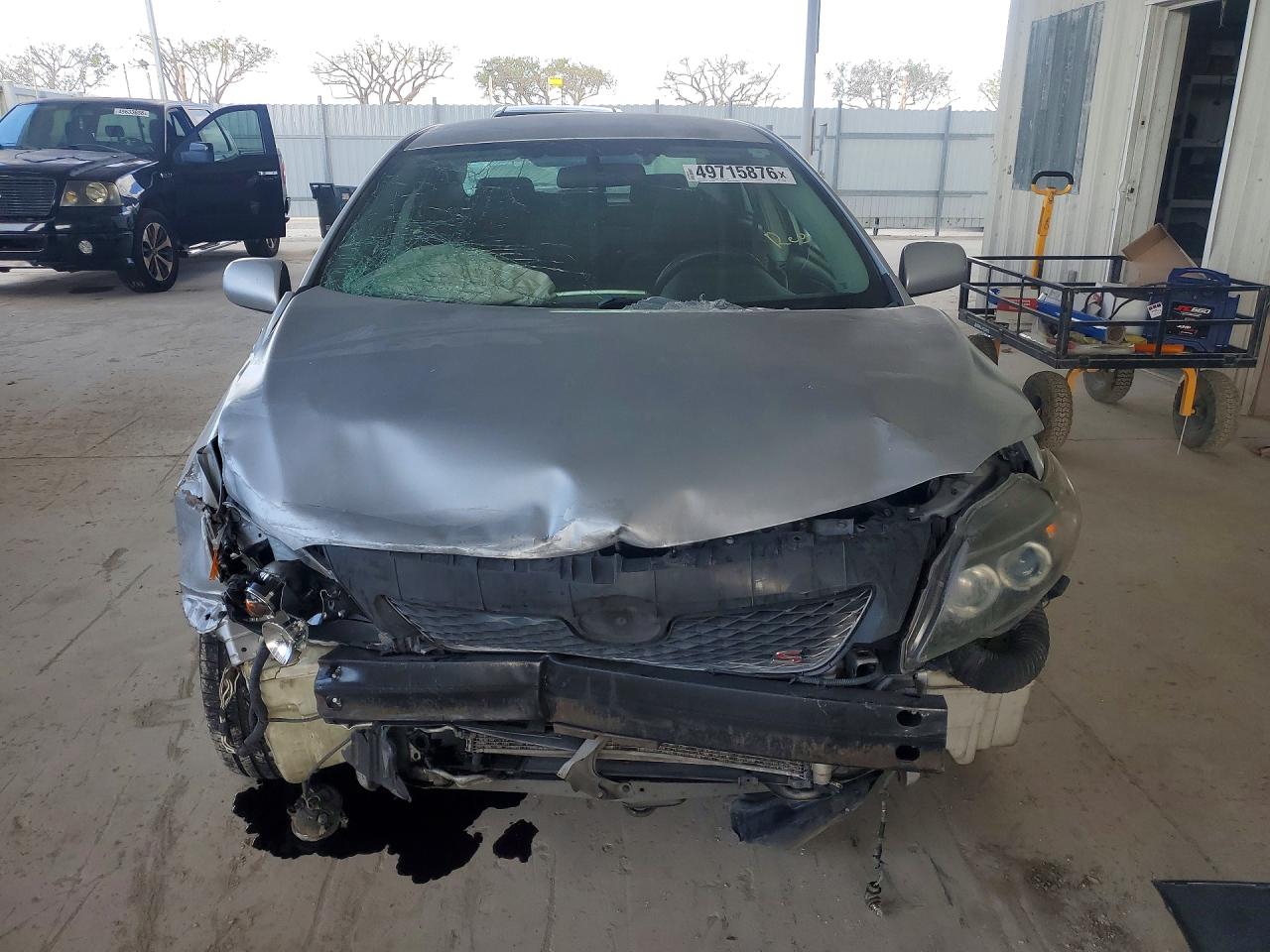 2009 Toyota Corolla S Gray vin: 2T1BU40E09C177036
