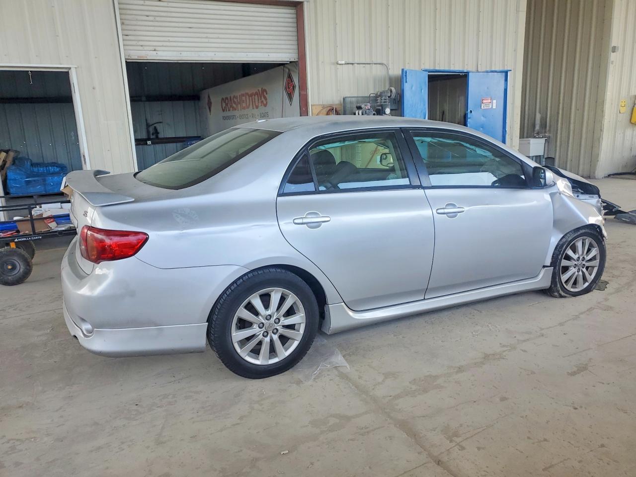 2009 Toyota Corolla S Gray vin: 2T1BU40E09C177036