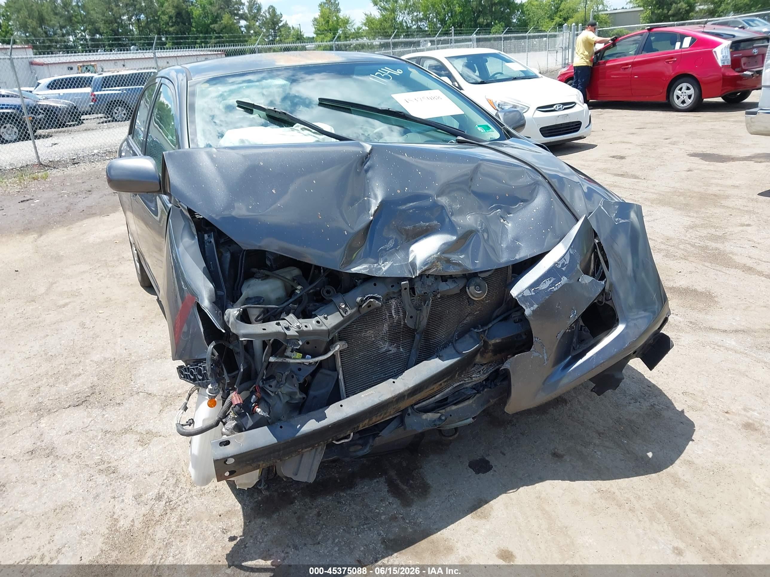 2009 Toyota Corolla S/le/xle Серый vin: 2T1BU40E09C185377