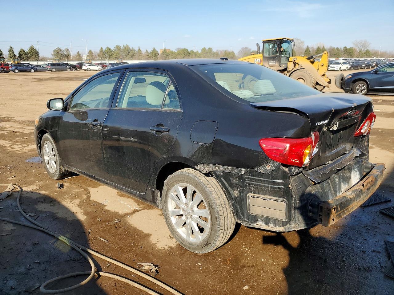 2009 Toyota Corolla Le Black vin: 2T1BU40E19C035424