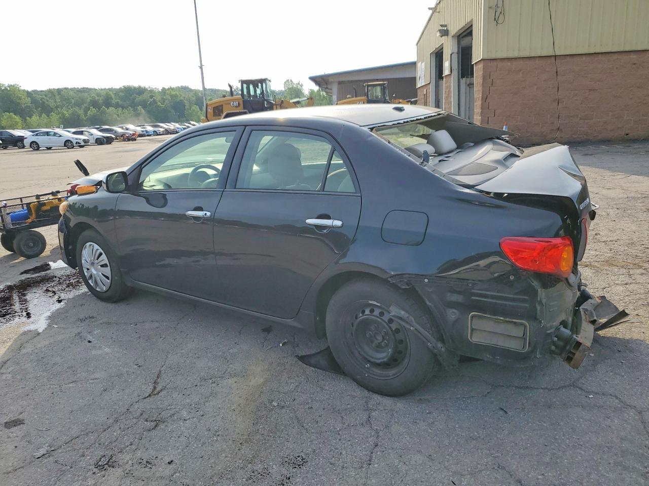 2009 Toyota Corolla Le Black vin: 2T1BU40E19C046312