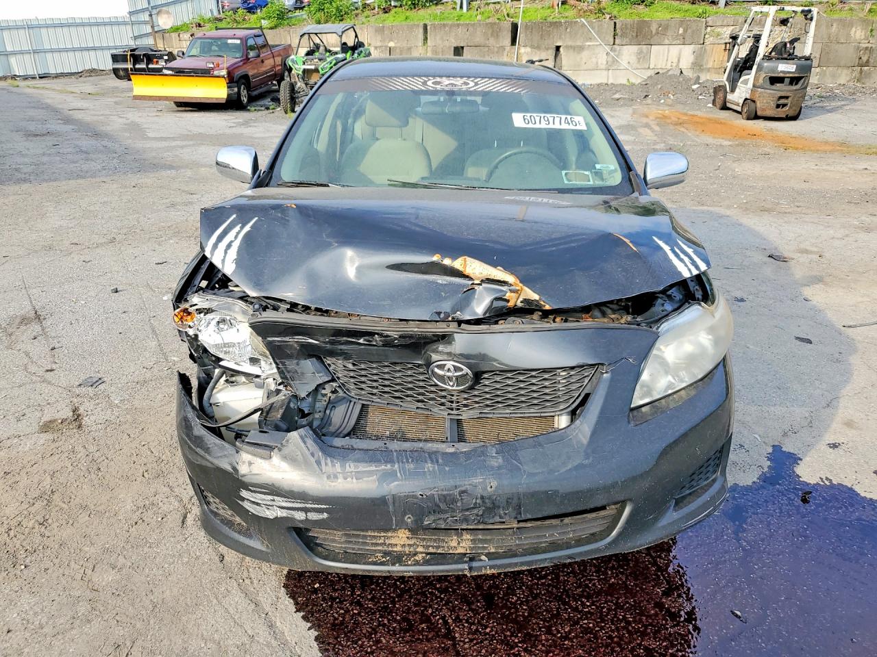 2009 Toyota Corolla Le Black vin: 2T1BU40E19C046312