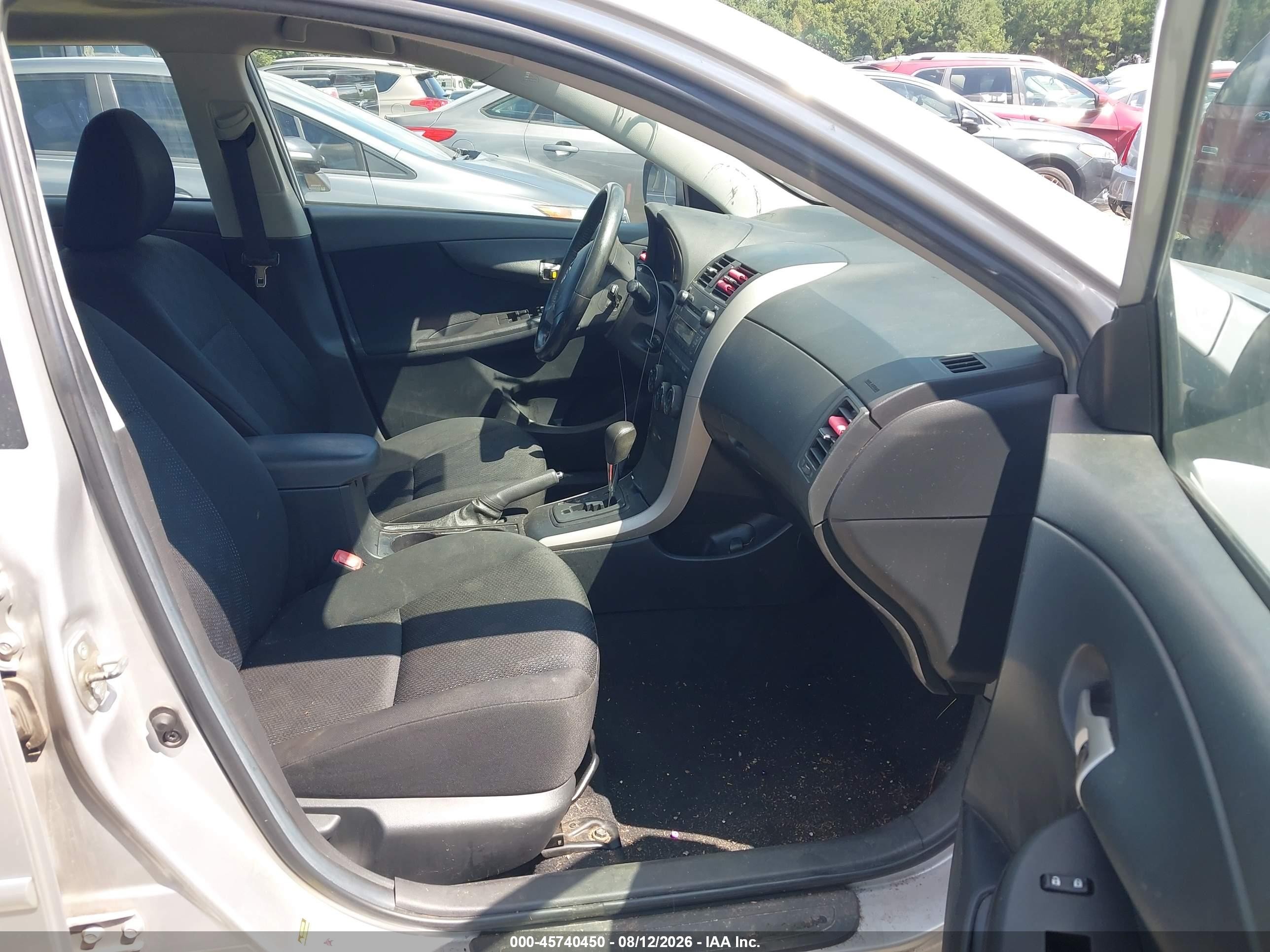 2009 Toyota Corolla S Серый vin: 2T1BU40E19C069881
