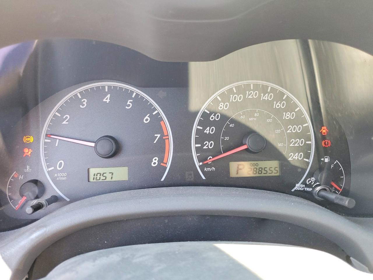 2009 Toyota Corolla Base Red vin: 2T1BU40E19C129500