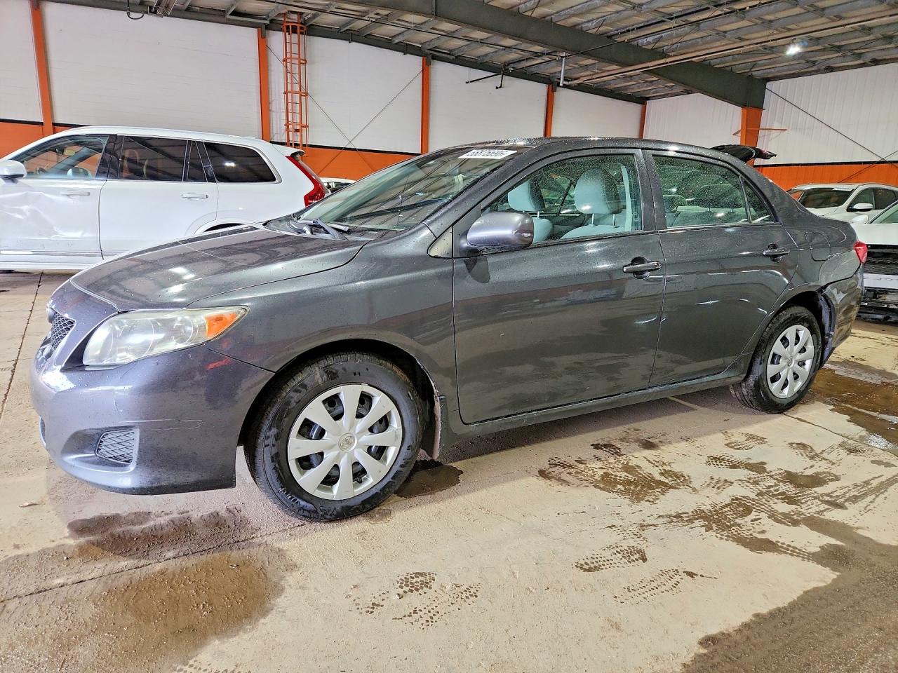 2009 Toyota Corolla Base Gray vin: 2T1BU40E19C132400