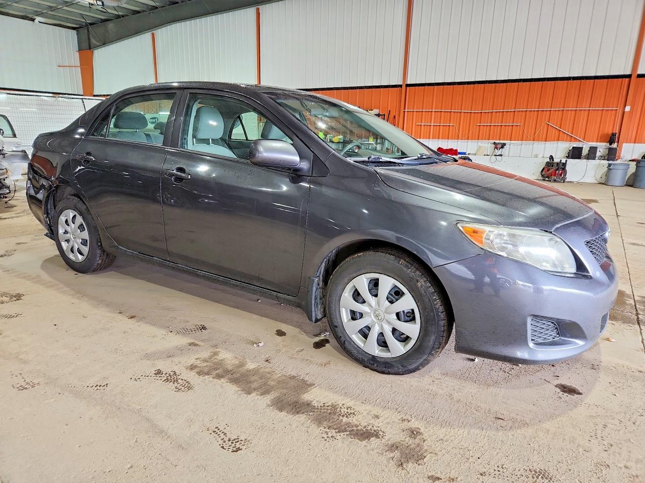 2009 Toyota Corolla Base Gray vin: 2T1BU40E19C132400
