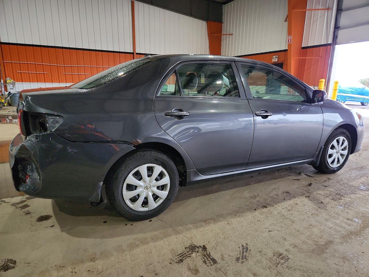 2009 Toyota Corolla Base Gray vin: 2T1BU40E19C132400
