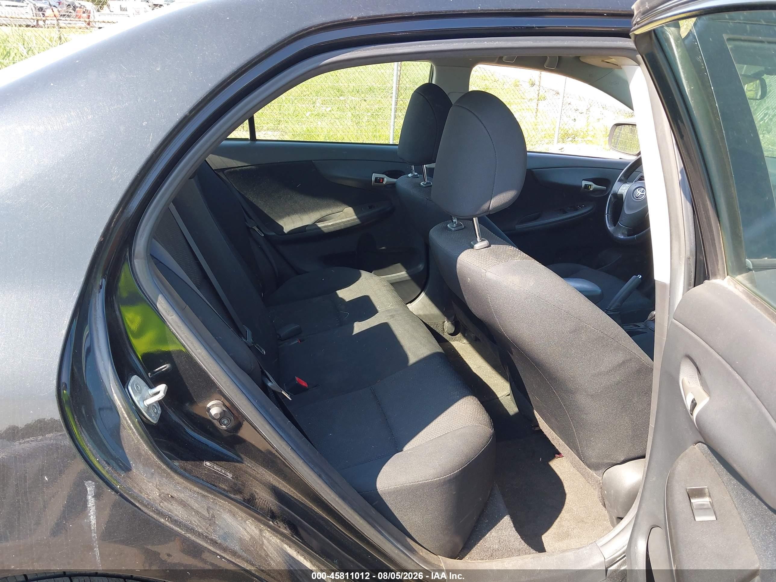 2009 Toyota Corolla S Black vin: 2T1BU40E19C139668