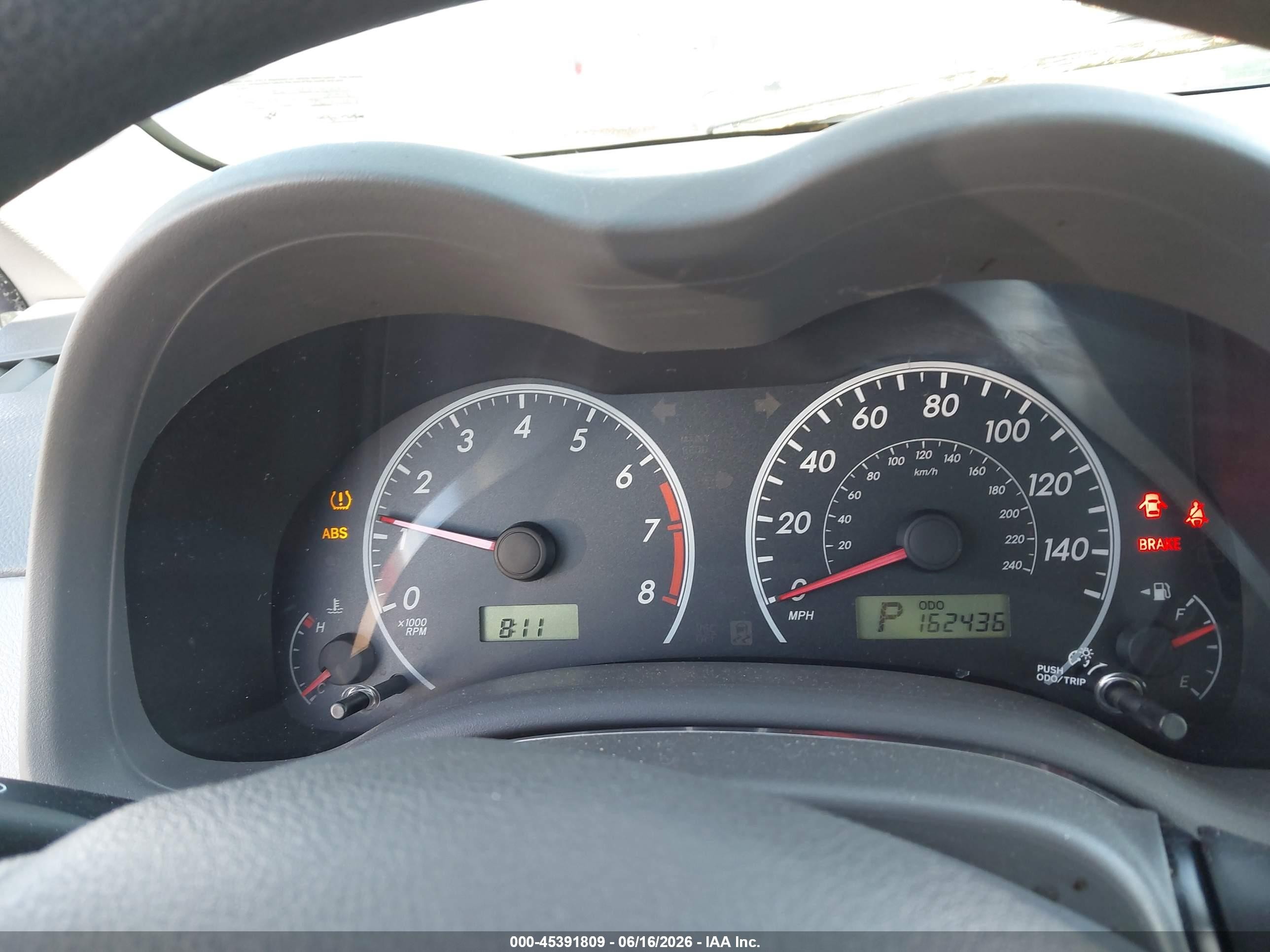 2009 Toyota Corolla Le Silver vin: 2T1BU40E19C148225