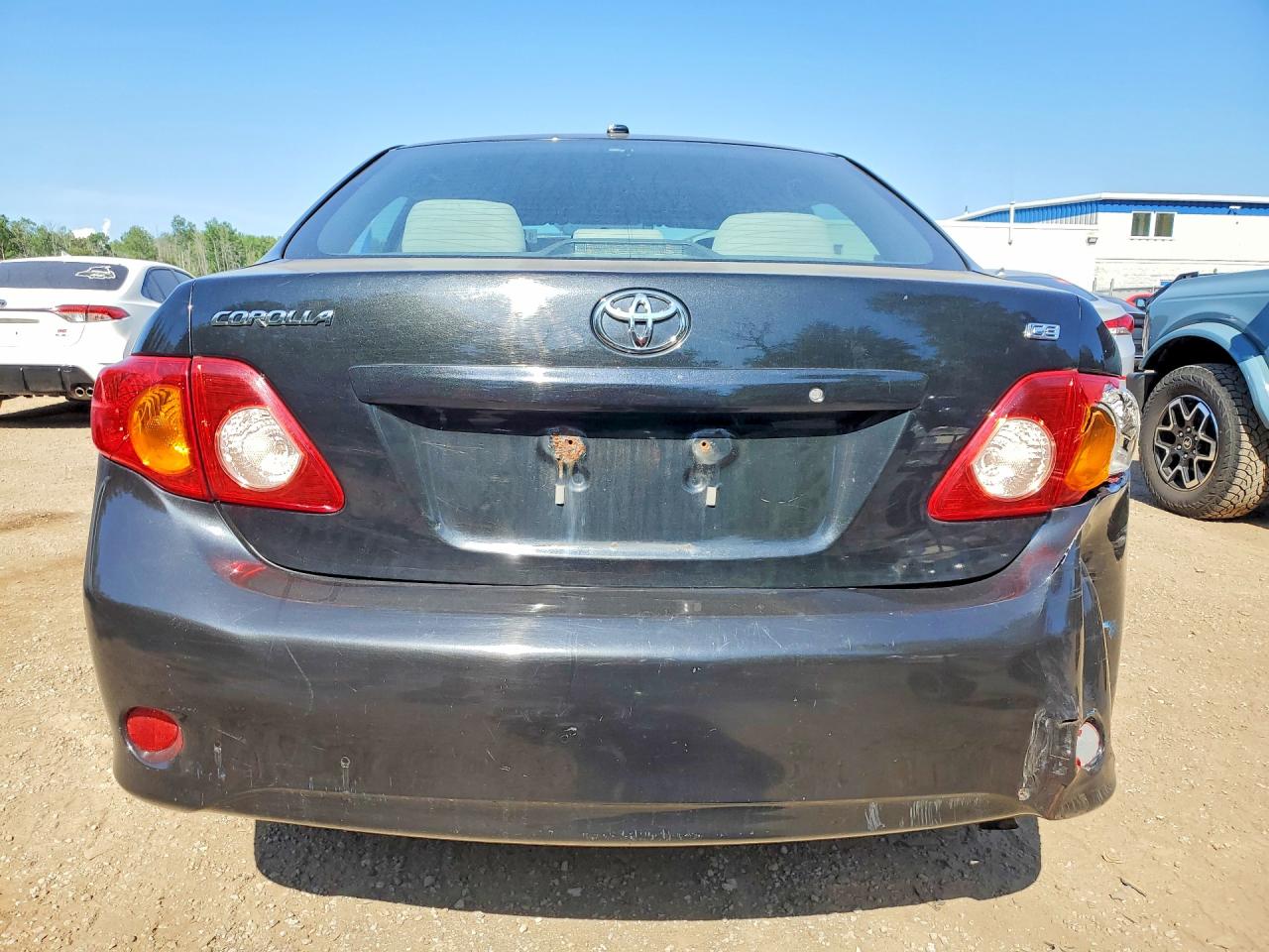 2009 Toyota Corolla Black vin: 2T1BU40E19C150380
