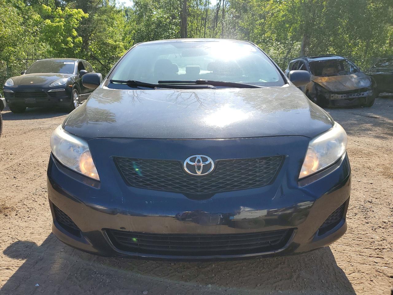 2009 Toyota Corolla Black vin: 2T1BU40E19C150380
