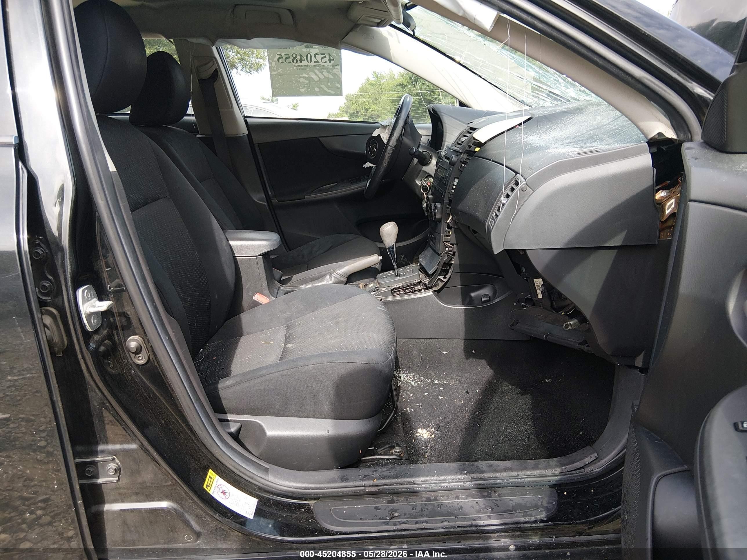 2009 Toyota Corolla S Black vin: 2T1BU40E19C159046