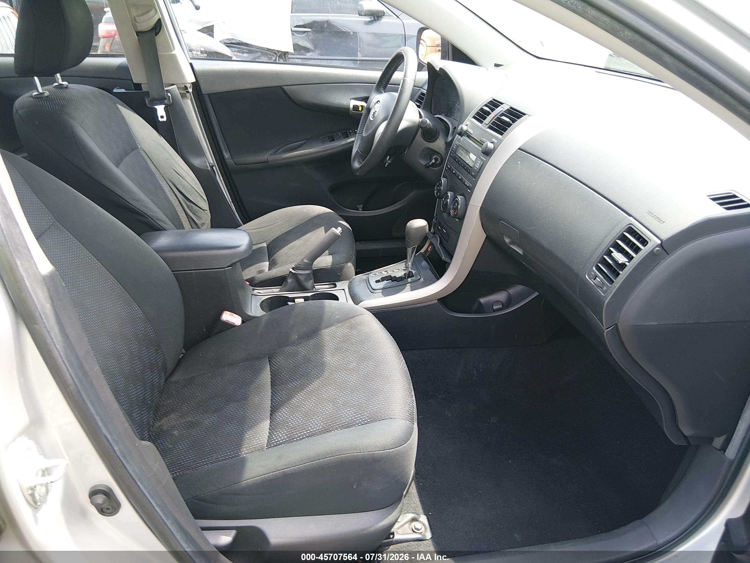 2009 Toyota Corolla S Silver vin: 2T1BU40E19C160083