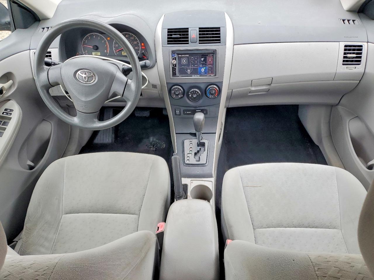2009 Toyota Corolla Le Black vin: 2T1BU40E29C001217