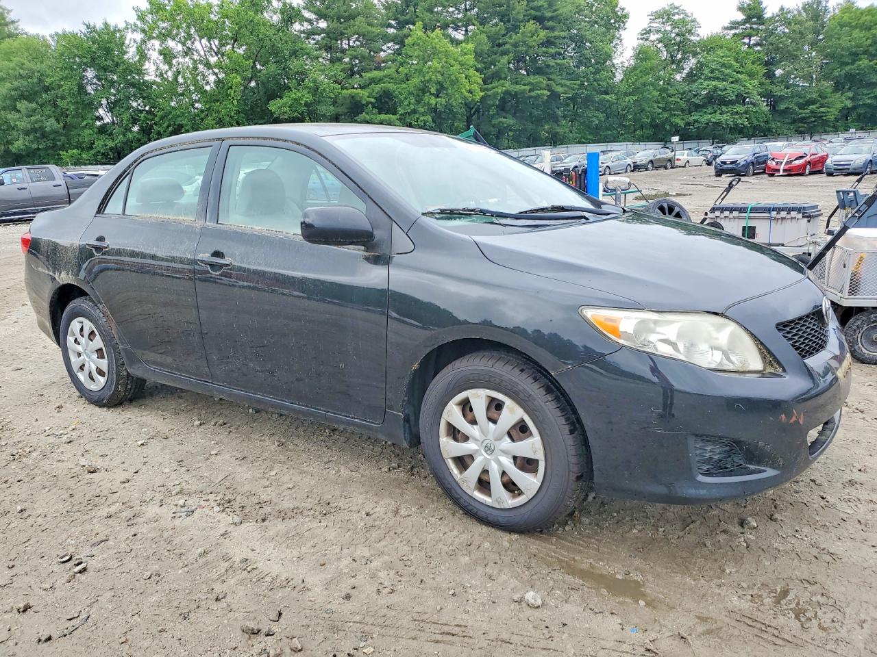 2009 Toyota Corolla Le Black vin: 2T1BU40E29C001217
