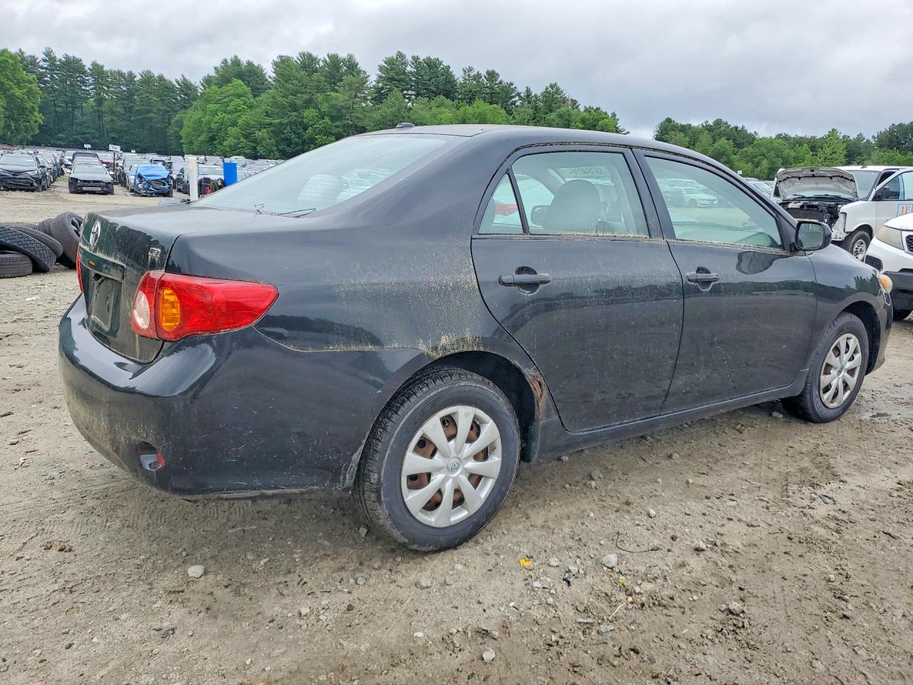 2009 Toyota Corolla Le Black vin: 2T1BU40E29C001217