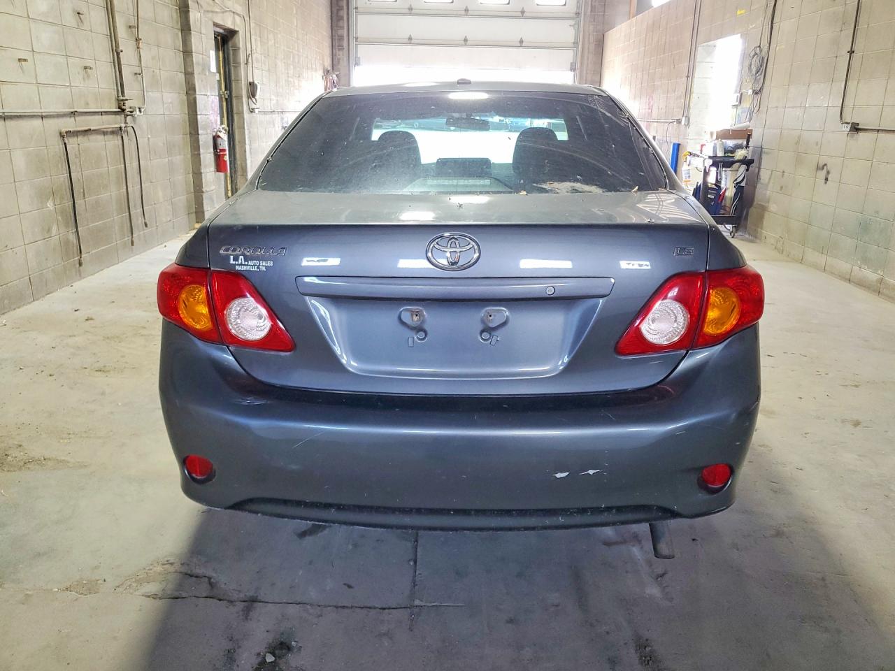 2009 Toyota Corolla Le Gray vin: 2T1BU40E29C018972