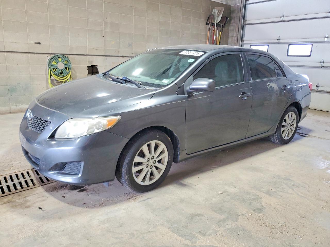 2009 Toyota Corolla Le Gray vin: 2T1BU40E29C018972