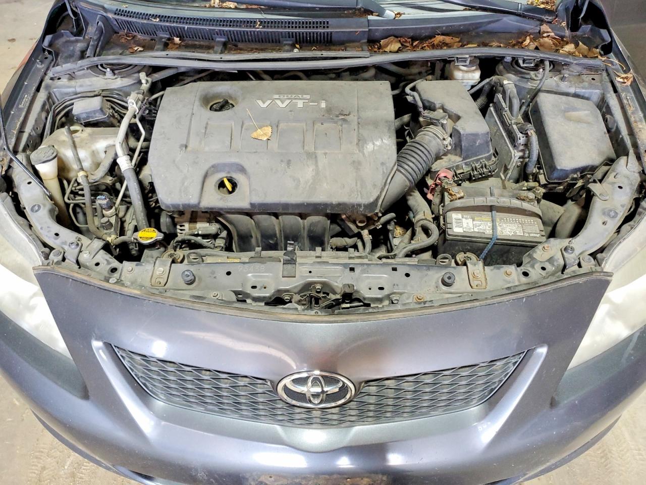 2009 Toyota Corolla Le Gray vin: 2T1BU40E29C018972