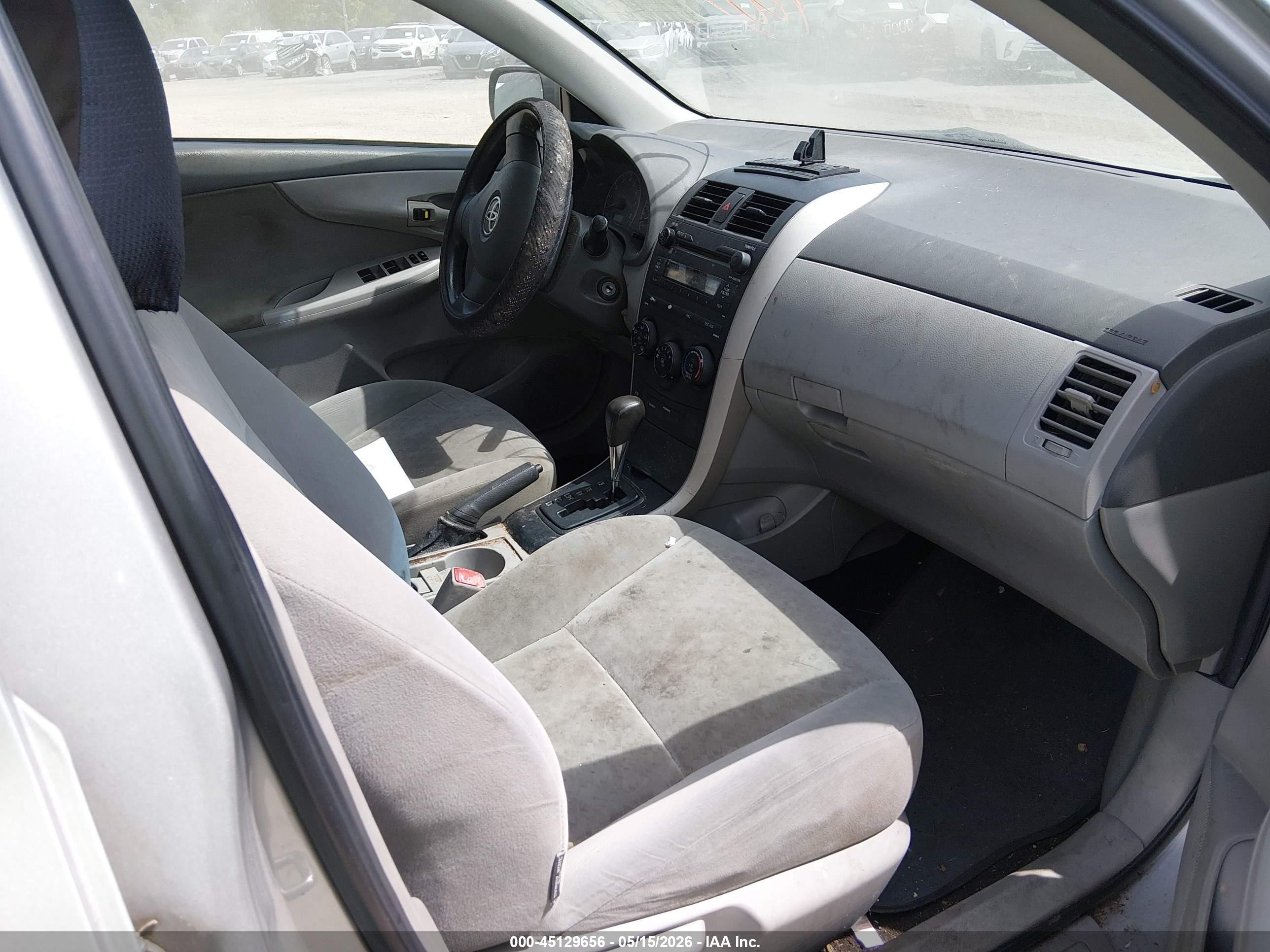 2009 Toyota Corolla Le Silver vin: 2T1BU40E29C050546