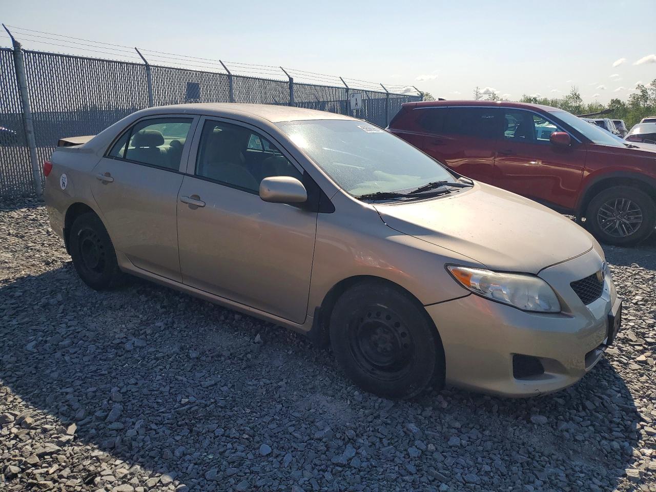 2009 Toyota Corolla Base Beige vin: 2T1BU40E29C070831