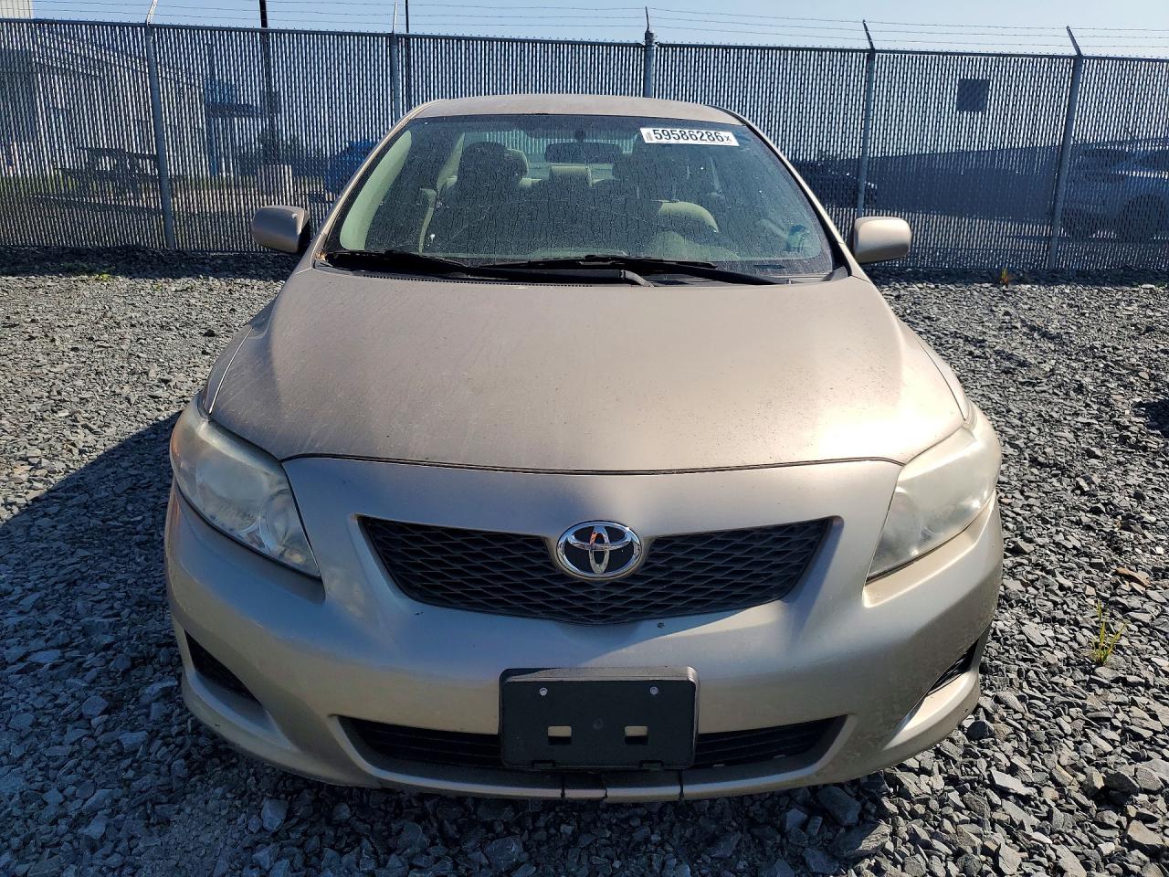 2009 Toyota Corolla Base Beige vin: 2T1BU40E29C070831