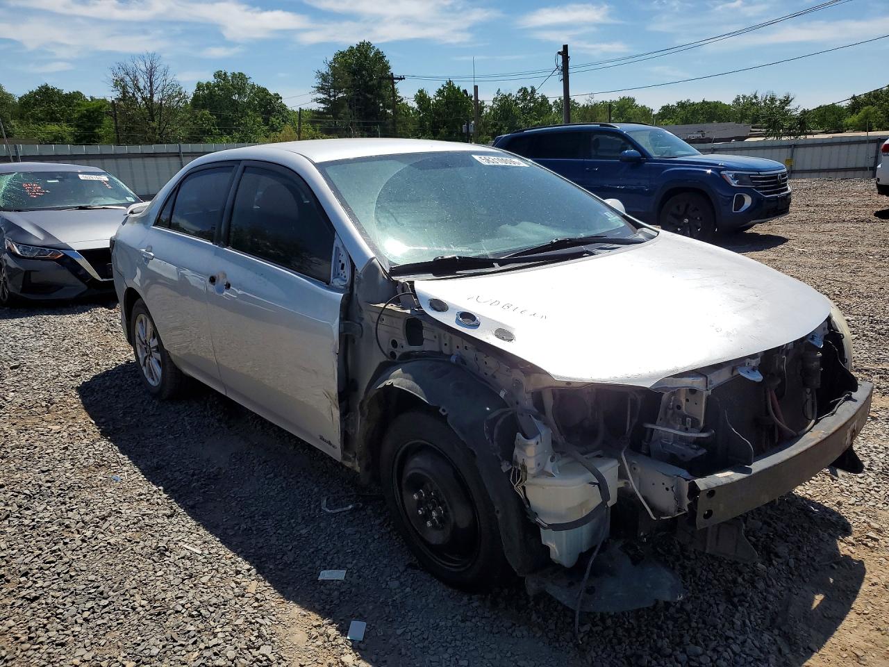 2009 Toyota Corolla S Silver vin: 2T1BU40E29C096927