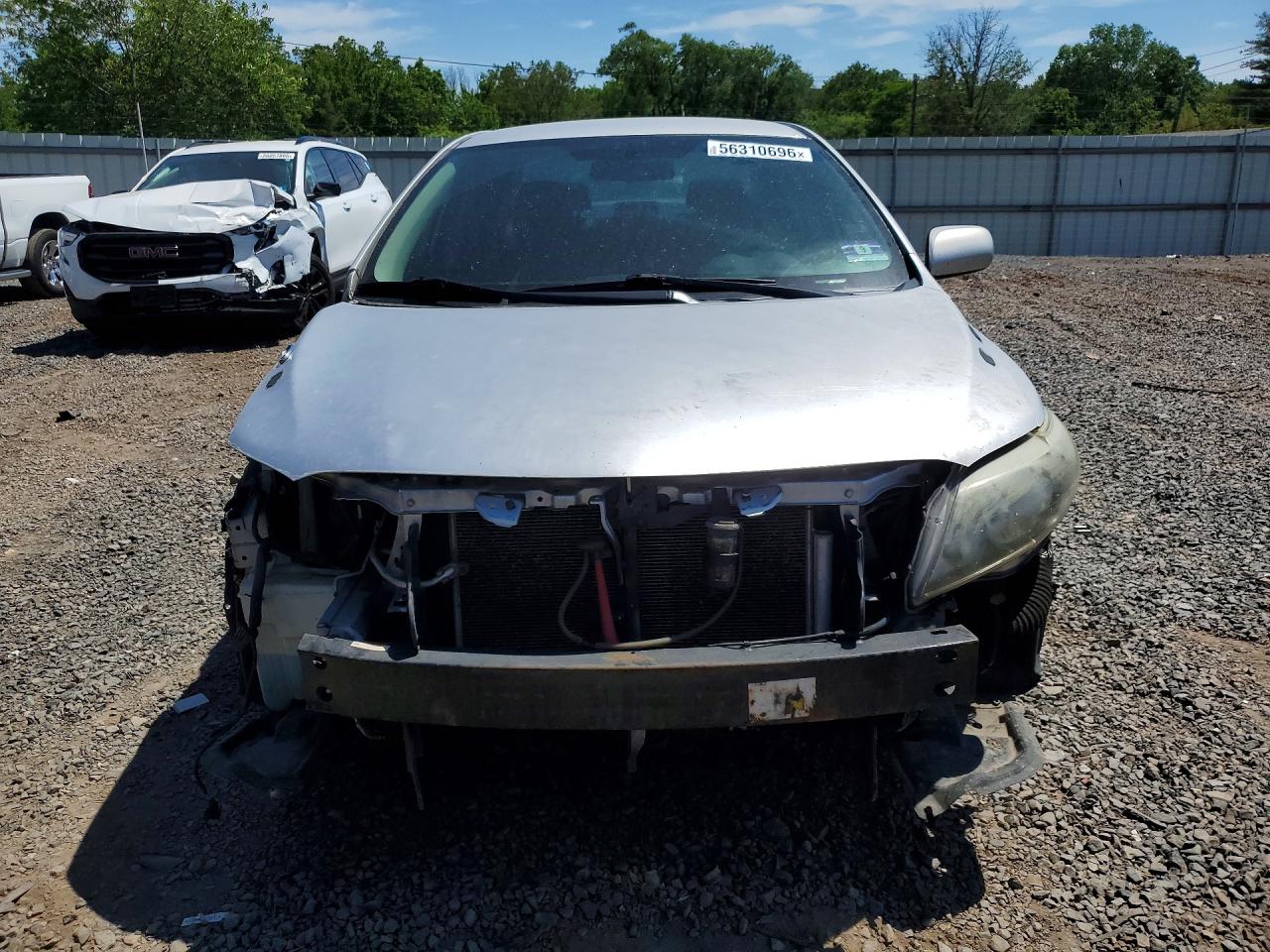 2009 Toyota Corolla S Silver vin: 2T1BU40E29C096927
