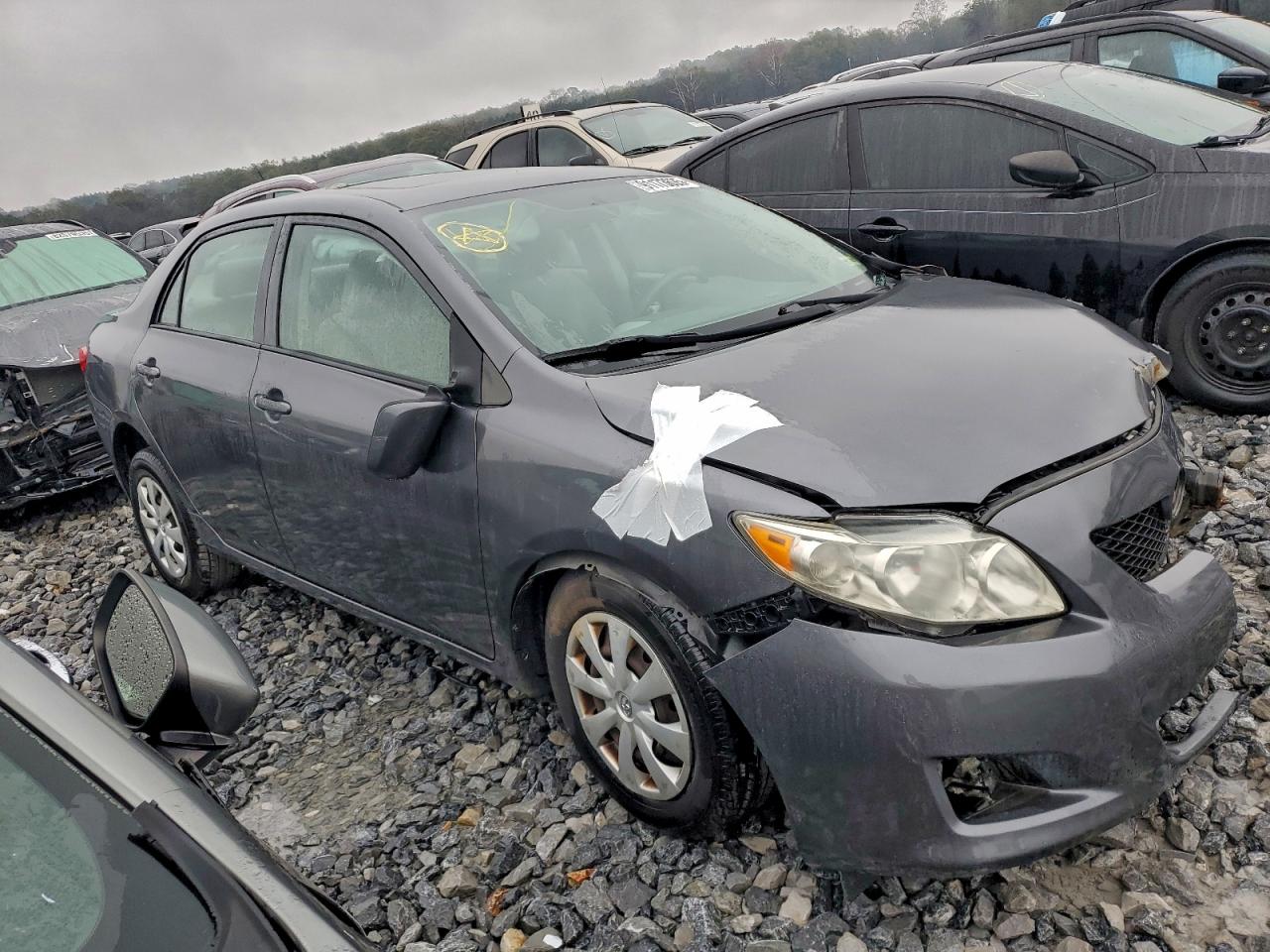 2009 Toyota Corolla Base Gray vin: 2T1BU40E29C112043