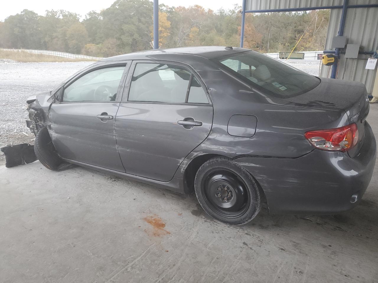 2009 Toyota Corolla Base Gray vin: 2T1BU40E29C112043