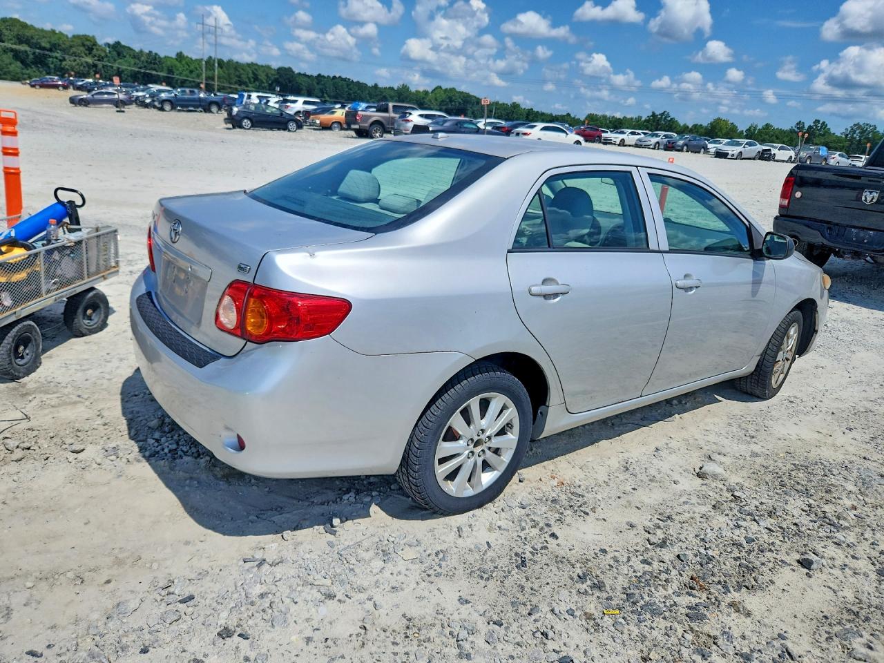 2009 Toyota Corolla Le Silver vin: 2T1BU40E29C122894