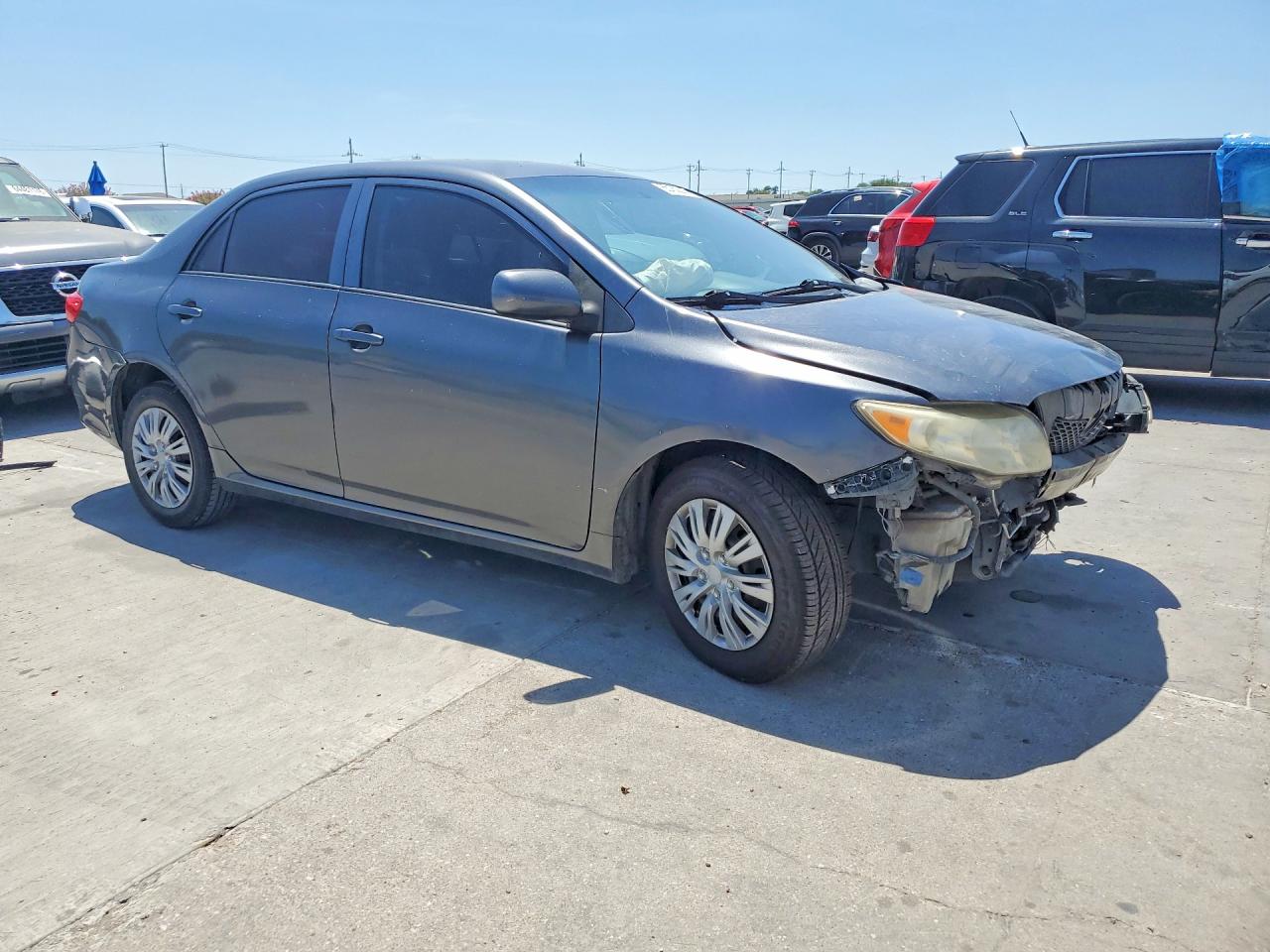 2009 Toyota Corolla Le Gray vin: 2T1BU40E29C135600