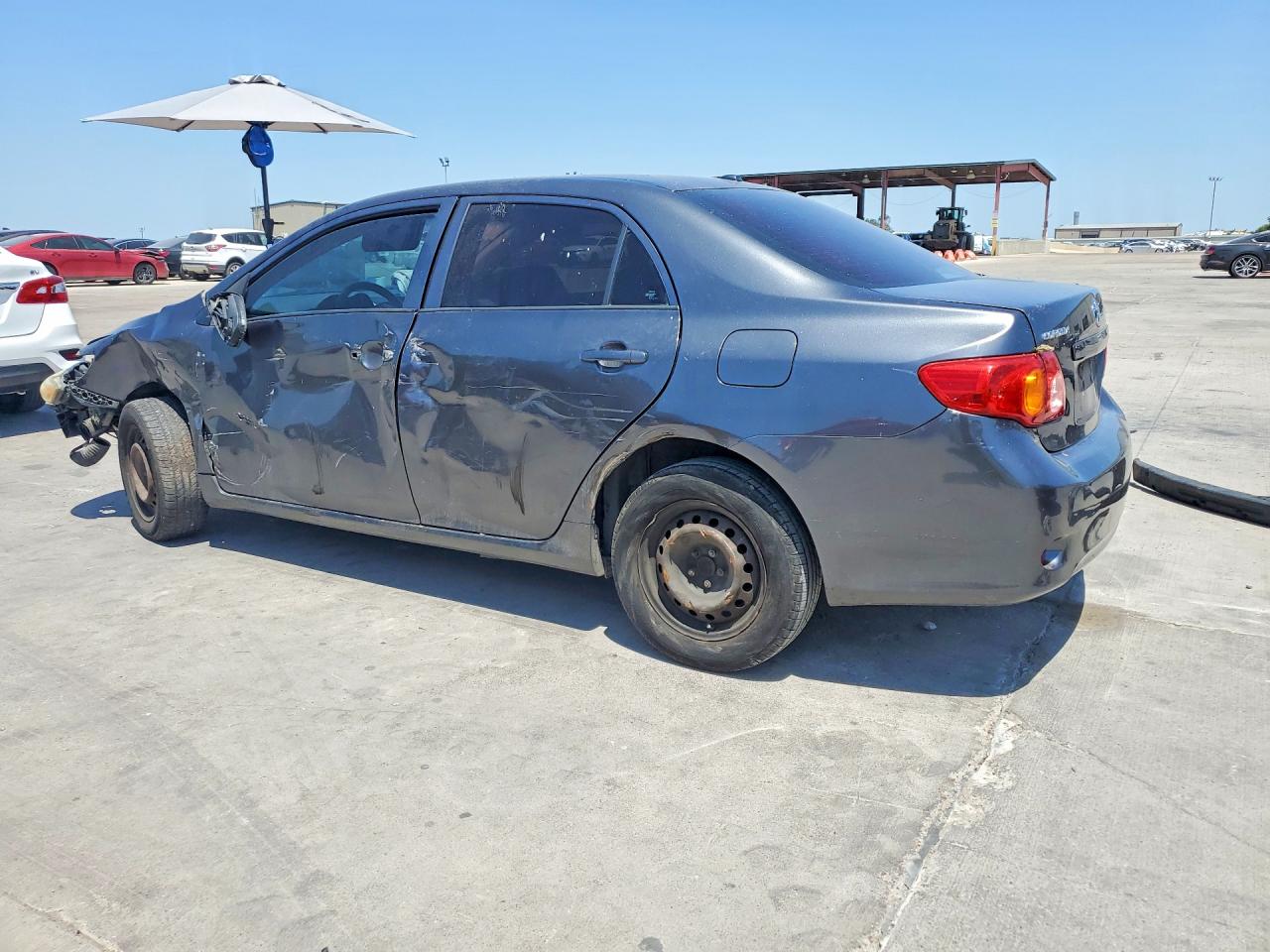 2009 Toyota Corolla Le Gray vin: 2T1BU40E29C135600