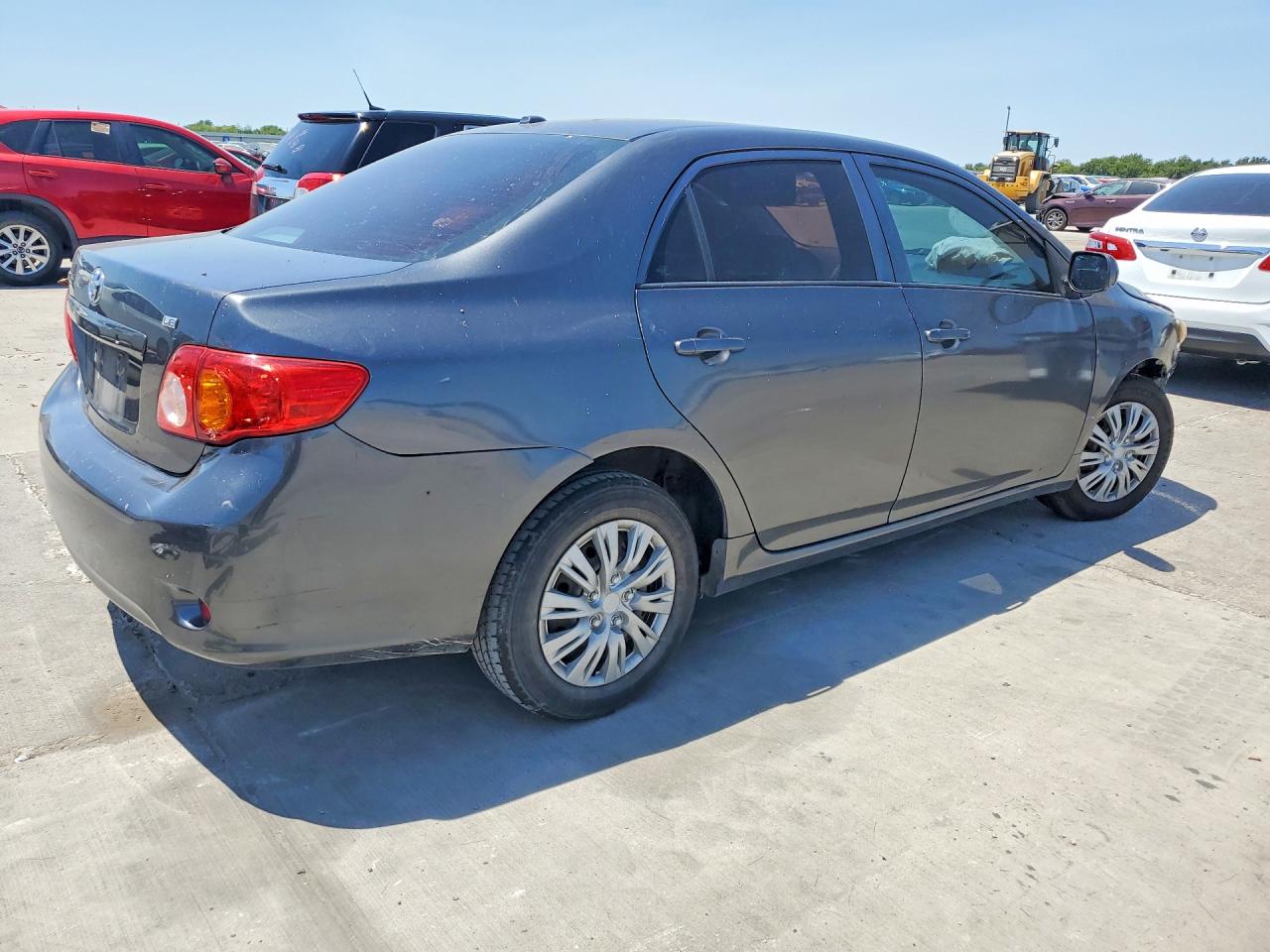 2009 Toyota Corolla Le Gray vin: 2T1BU40E29C135600