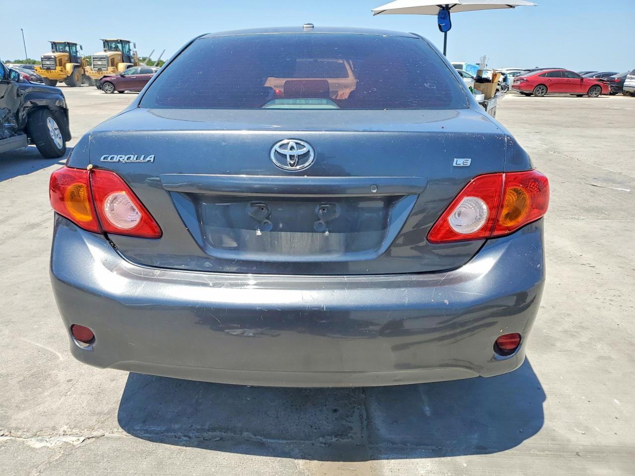 2009 Toyota Corolla Le Gray vin: 2T1BU40E29C135600