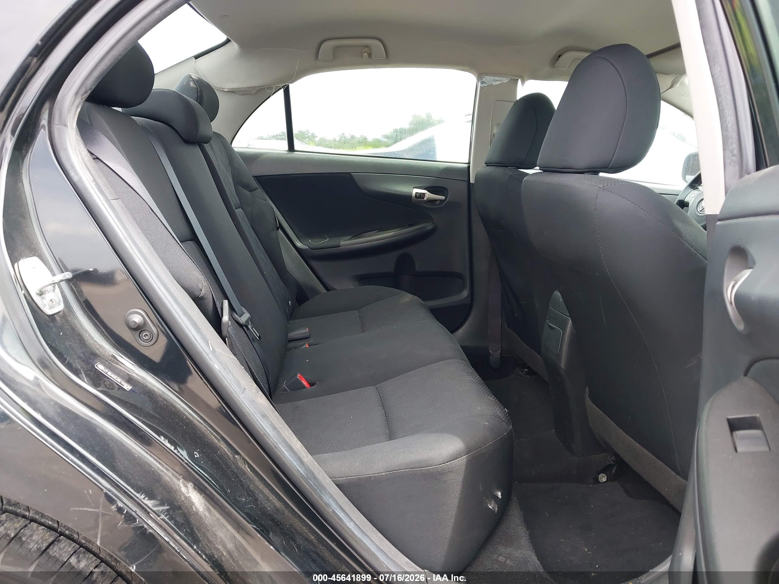 2009 Toyota Corolla S Black vin: 2T1BU40E29C145639