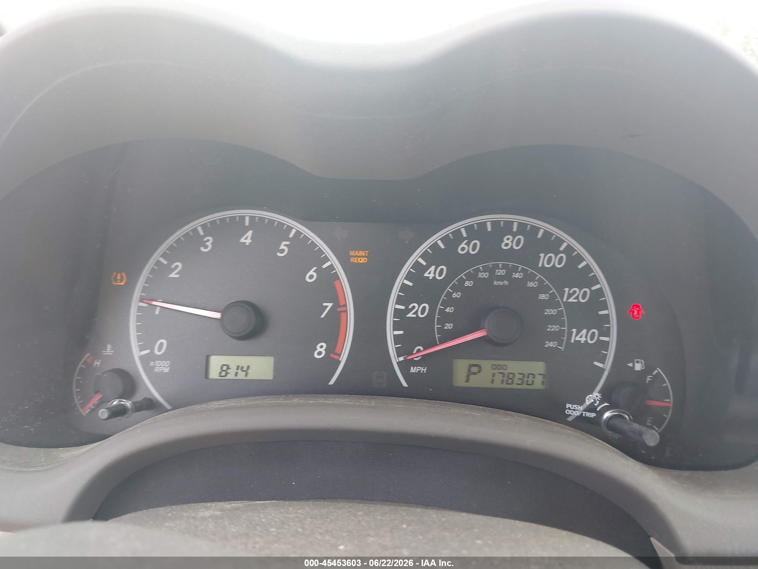 2009 Toyota Corolla Le Tan vin: 2T1BU40E29C149660