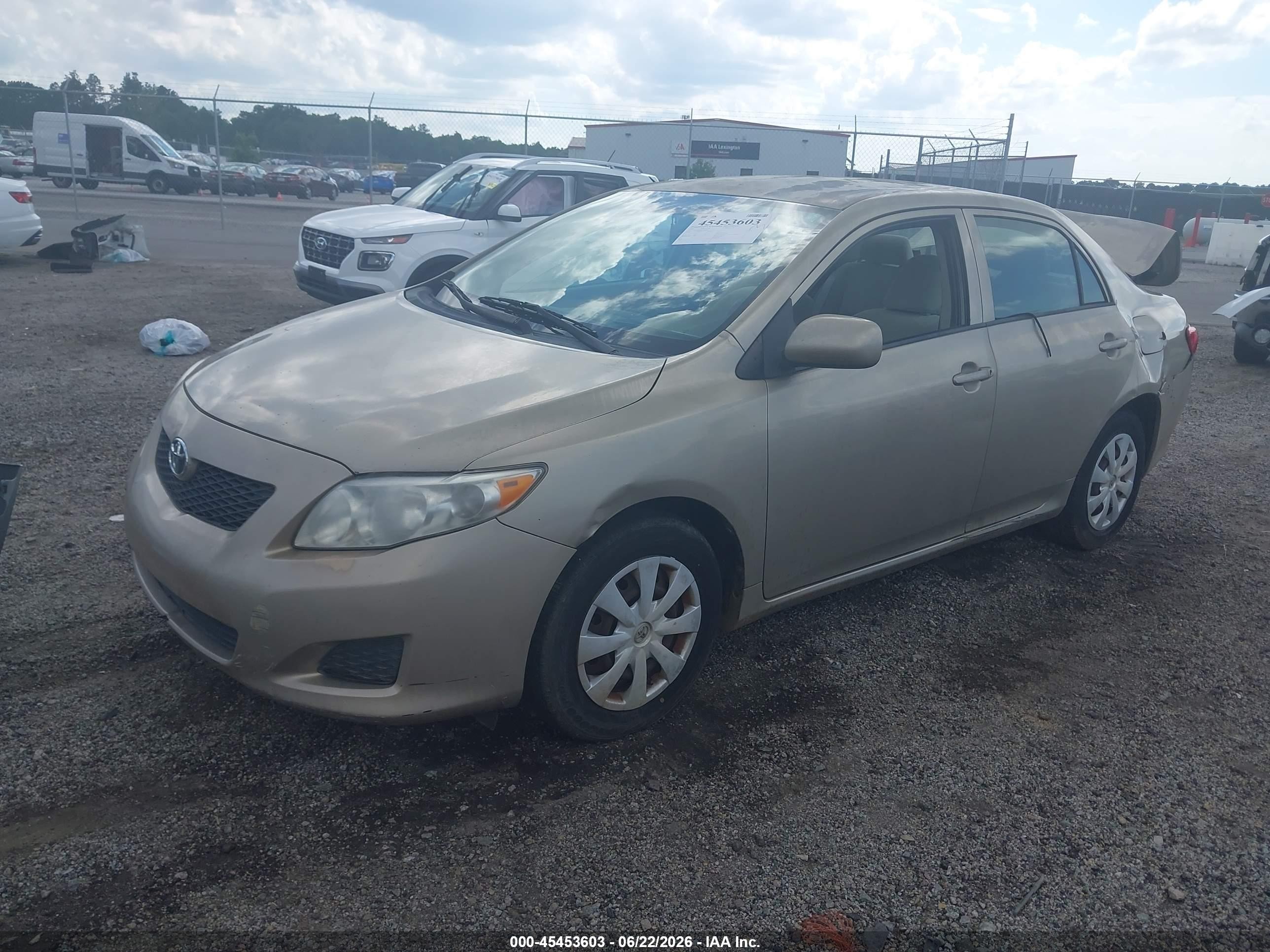 2009 Toyota Corolla Le Tan vin: 2T1BU40E29C149660