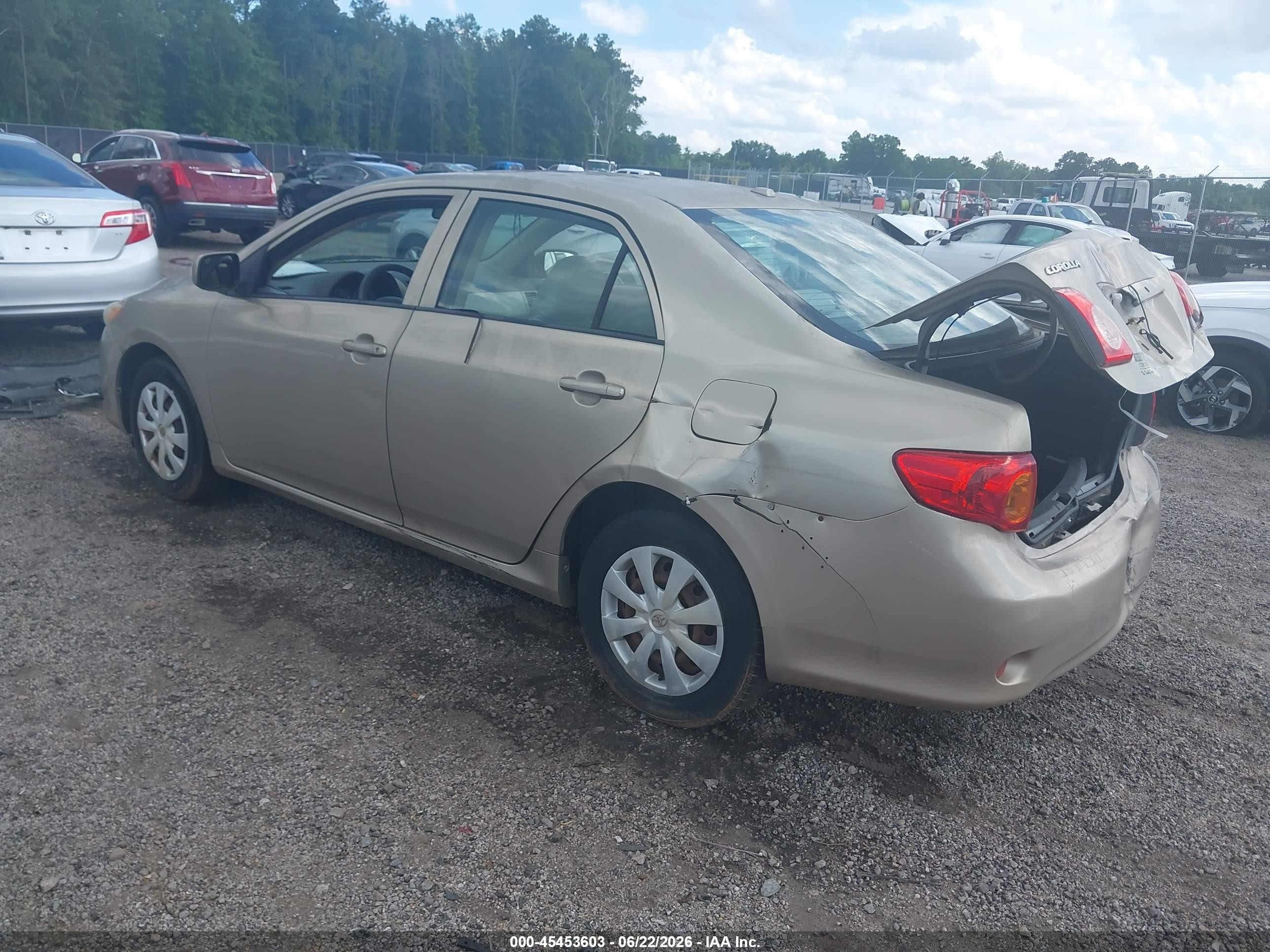 2009 Toyota Corolla Le Tan vin: 2T1BU40E29C149660