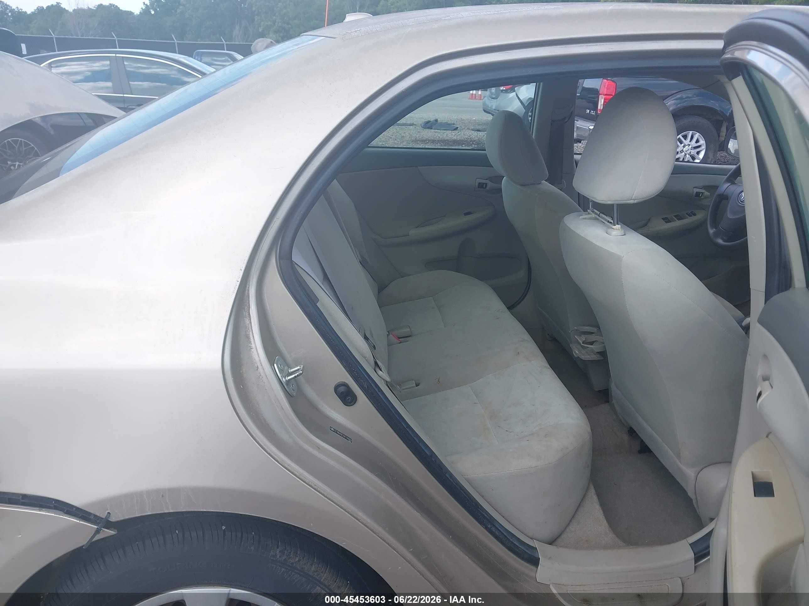 2009 Toyota Corolla Le Tan vin: 2T1BU40E29C149660