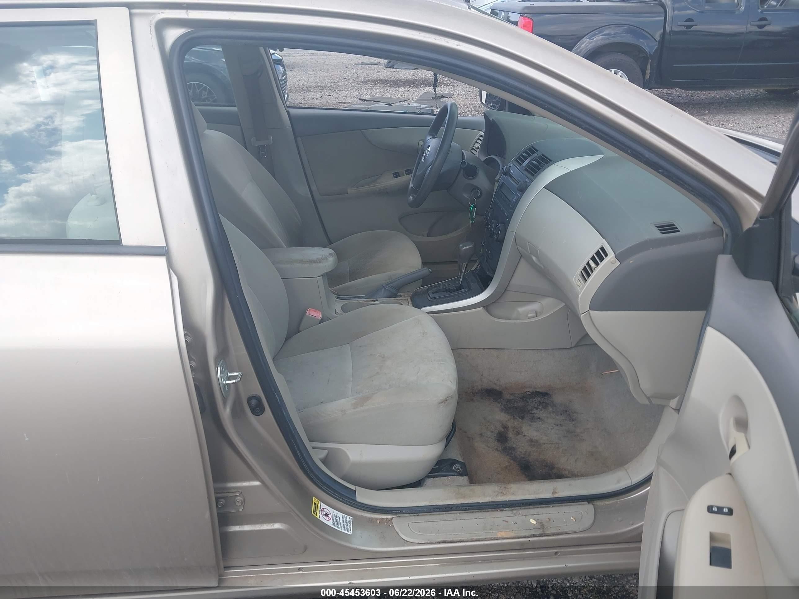 2009 Toyota Corolla Le Tan vin: 2T1BU40E29C149660