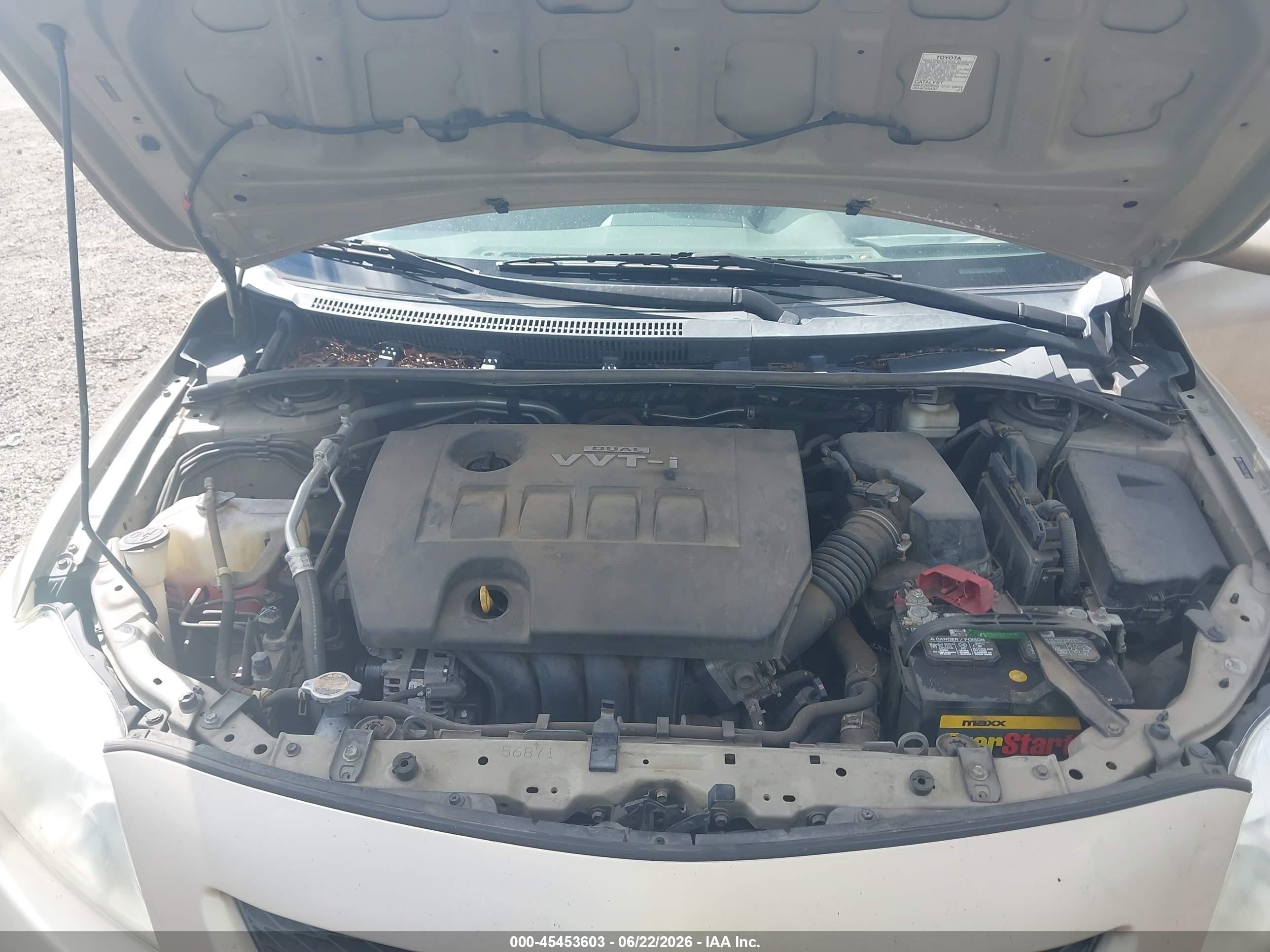 2009 Toyota Corolla Le Tan vin: 2T1BU40E29C149660