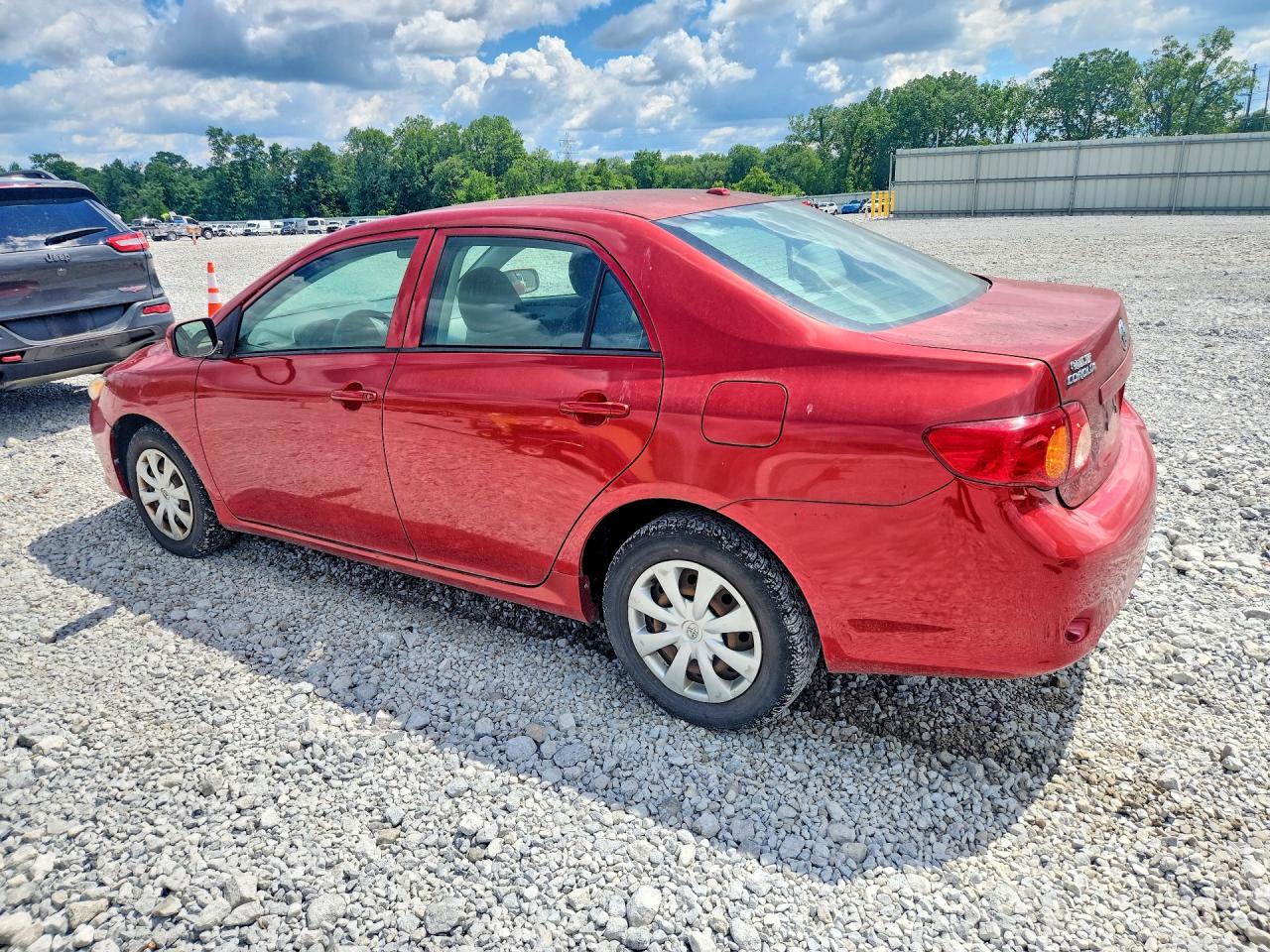 2009 Toyota Corolla Le Red vin: 2T1BU40E29C162814