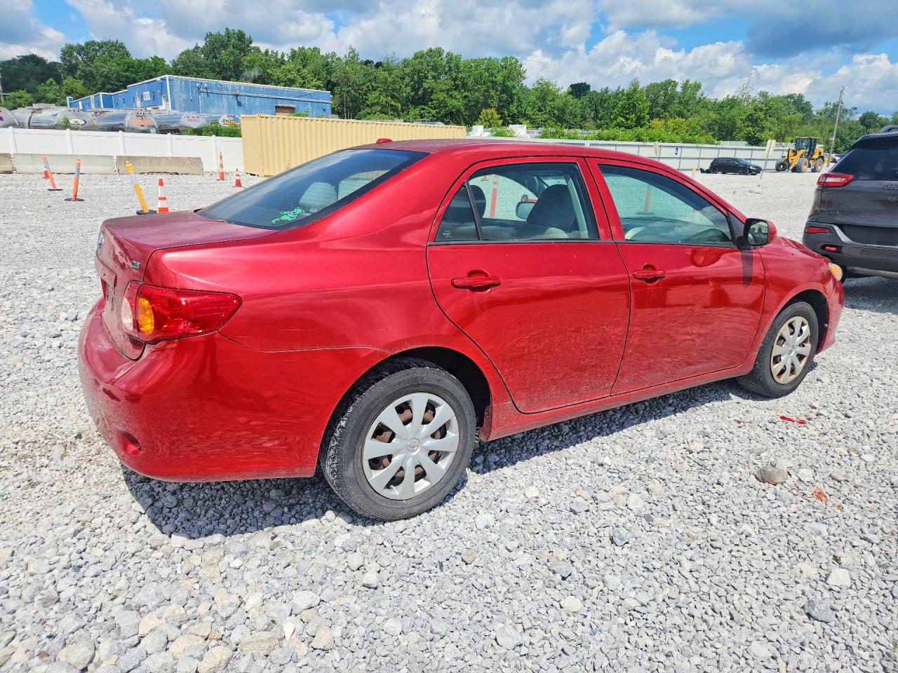 2009 Toyota Corolla Le Red vin: 2T1BU40E29C162814