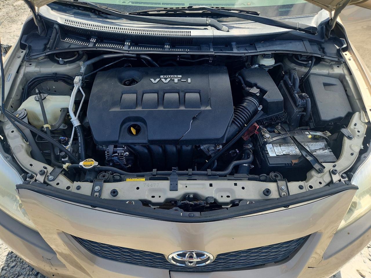 2009 Toyota Corolla Xle Золотой vin: 2T1BU40E29C166149